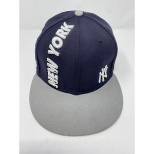 New York Yankees 59Fifty Fitted Hat 1903 Baseball New Era Black Gray 7 3/8